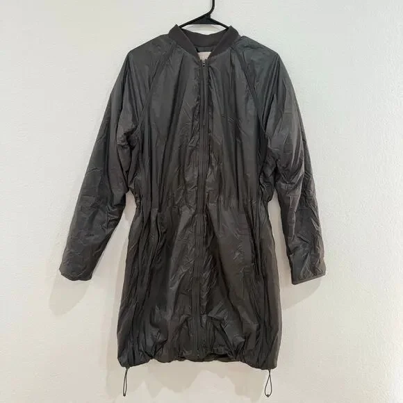 Athleta Summit Primaloft Insulated Parka Jacket Black Size Small